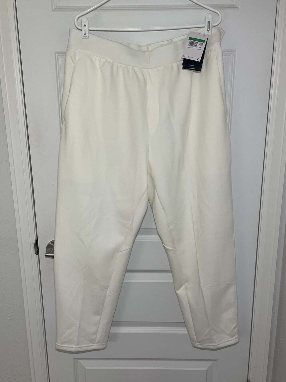 New Nike Dri-FIT 24.7 Impossibly Soft Track Pants Mens XL Off-White Training NWT